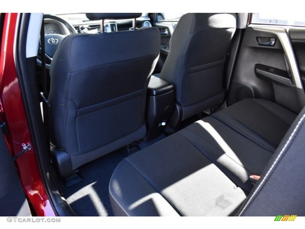 2018 RAV4 XLE AWD - Ruby Flare Pearl / Black photo #14