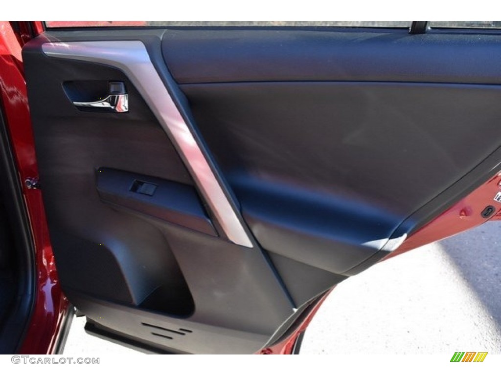 2018 RAV4 XLE AWD - Ruby Flare Pearl / Black photo #23