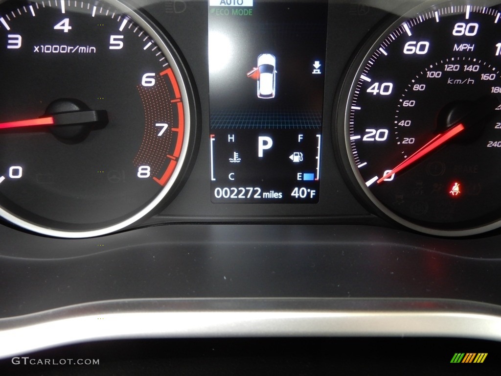 2018 Mitsubishi Eclipse Cross ES S-AWC Gauges Photos