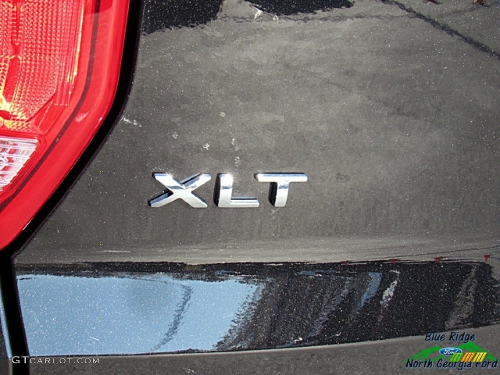 2019 Explorer XLT 4WD - Agate Black / Medium Black/Desert Copper photo #34