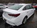 2019 Quartz White Pearl Hyundai Sonata SEL  photo #2