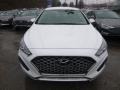 2019 Quartz White Pearl Hyundai Sonata SEL  photo #4