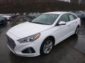 2019 Quartz White Pearl Hyundai Sonata SEL  photo #5