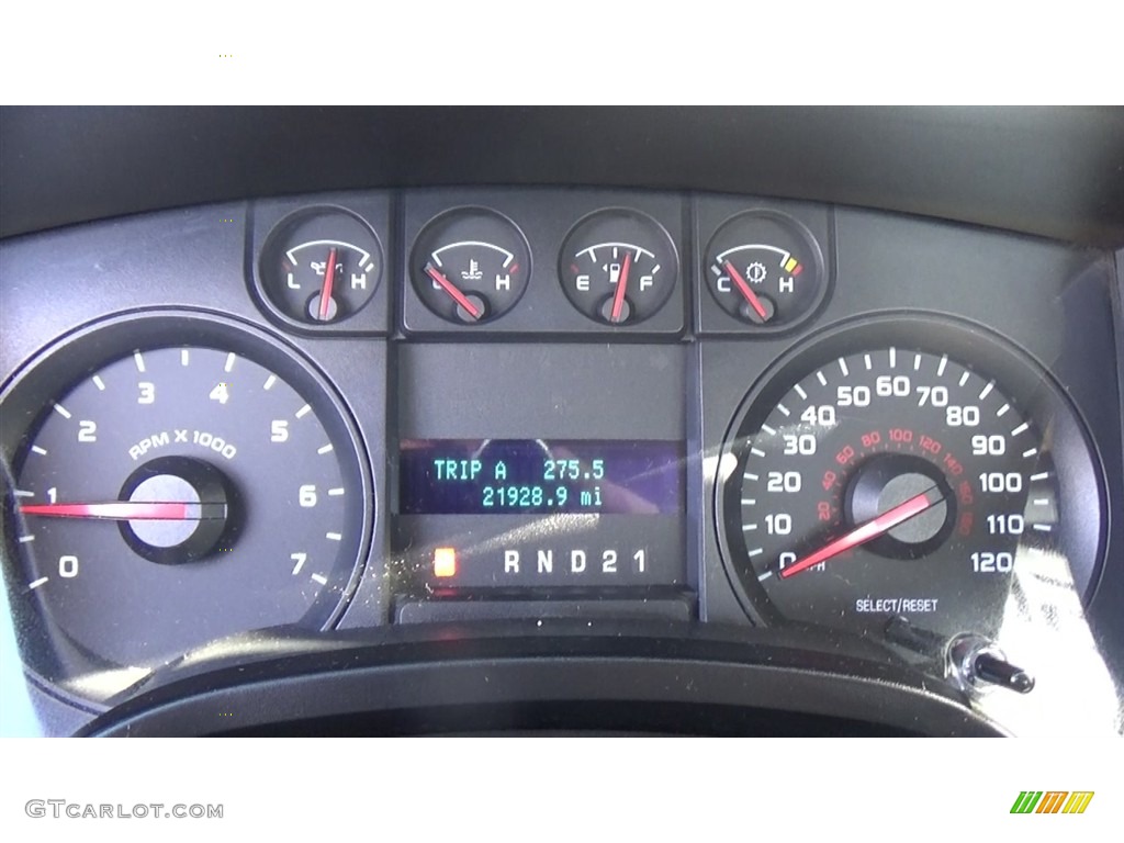 2010 F150 XL Regular Cab - Tuxedo Black / Medium Stone photo #13