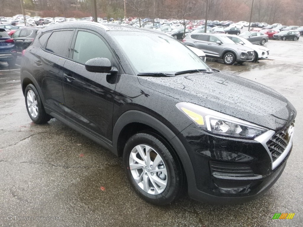 2019 Tucson Value AWD - Black Noir Pearl / Black photo #3