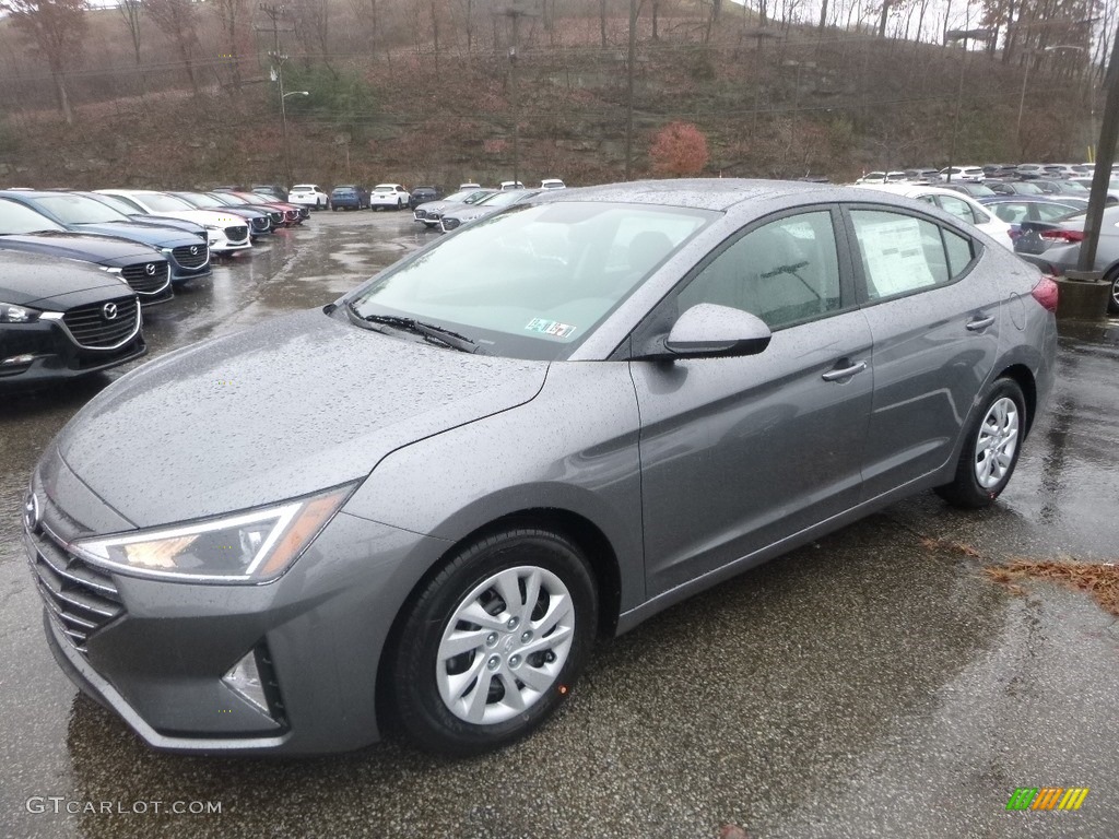 Machine Gray 2019 Hyundai Elantra SE Exterior Photo #130496567