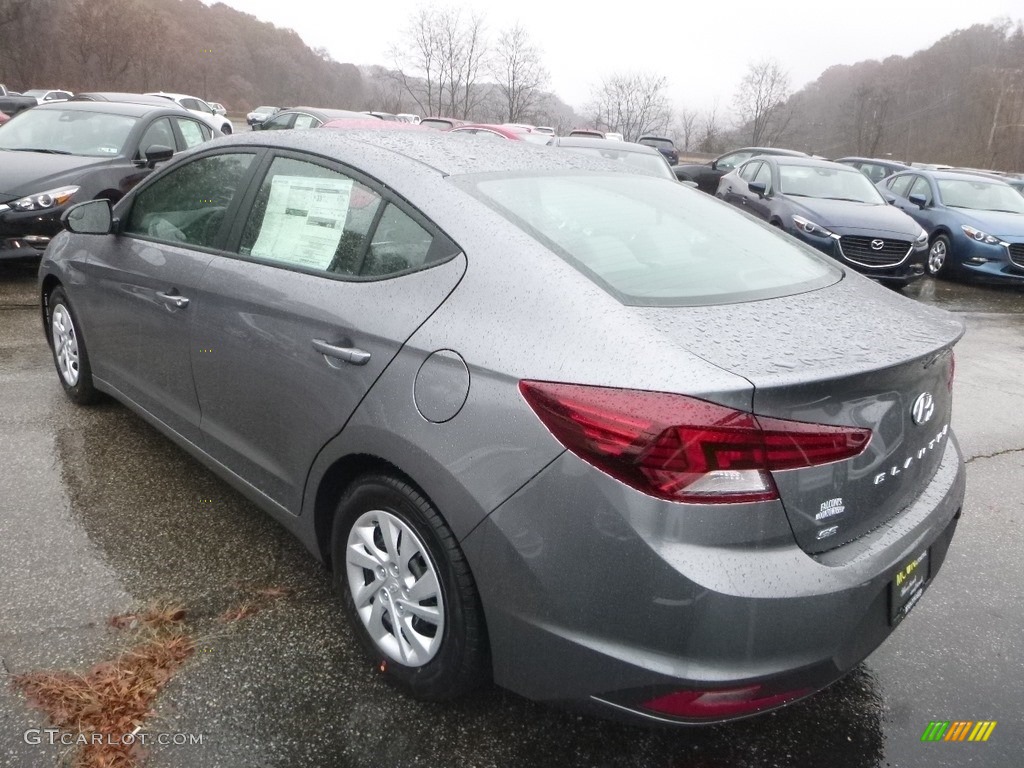 2019 Elantra SE - Machine Gray / Gray photo #6