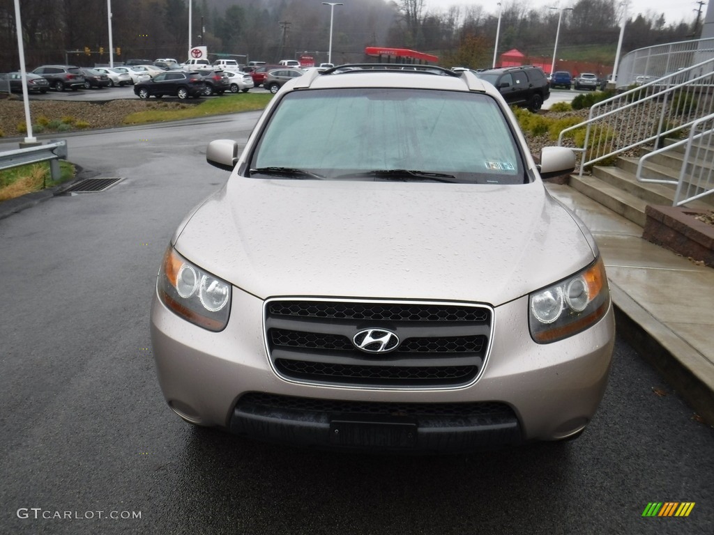 2007 Santa Fe GLS 4WD - Golden Beige / Beige photo #4