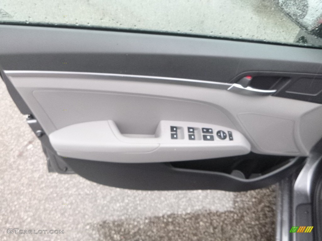 2019 Elantra SE - Machine Gray / Gray photo #10