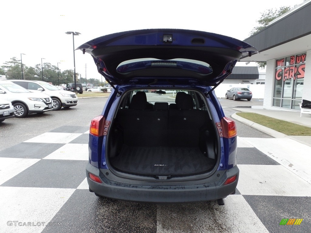 2015 RAV4 XLE - Blue Crush Metallic / Black photo #5