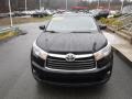 2016 Midnight Black Metallic Toyota Highlander XLE AWD  photo #5