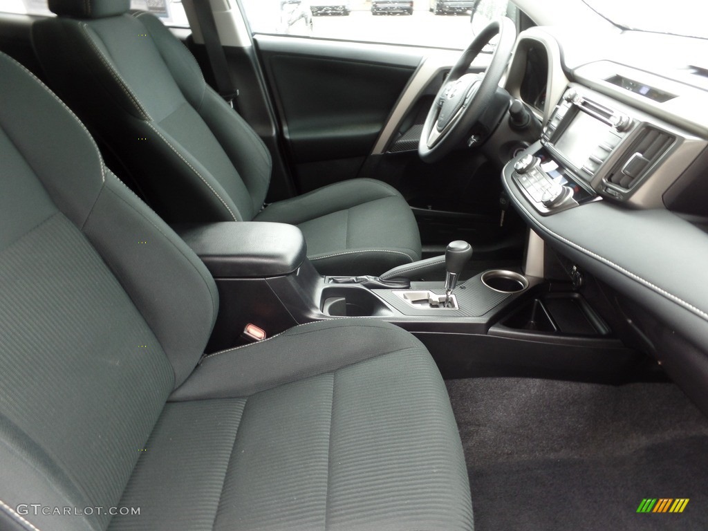 2015 RAV4 XLE - Blue Crush Metallic / Black photo #13