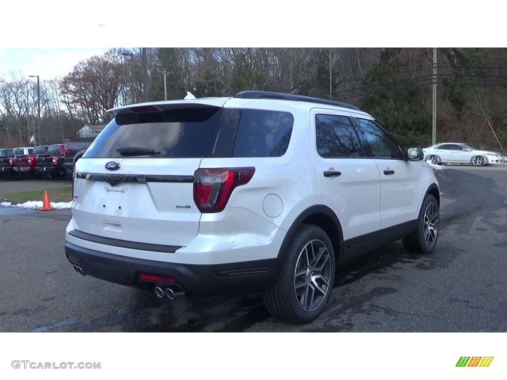 2019 Explorer Sport 4WD - White Platinum / Medium Black photo #7
