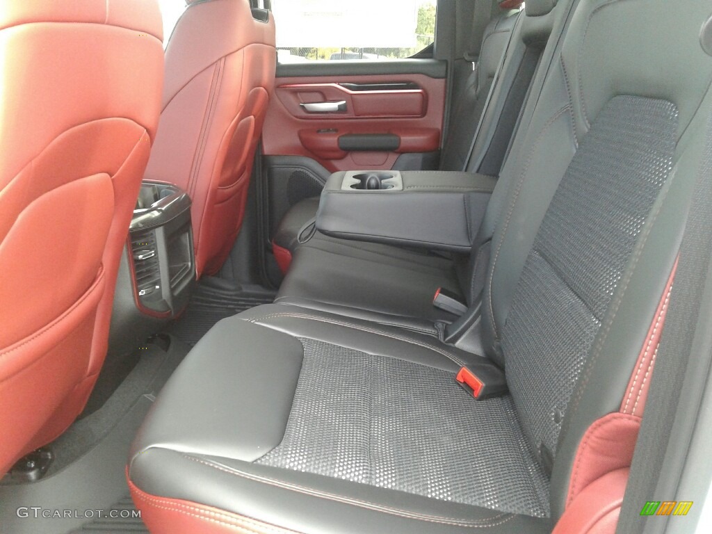 2019 Ram 1500 Rebel Quad Cab 4x4 Rear Seat Photo #130499060