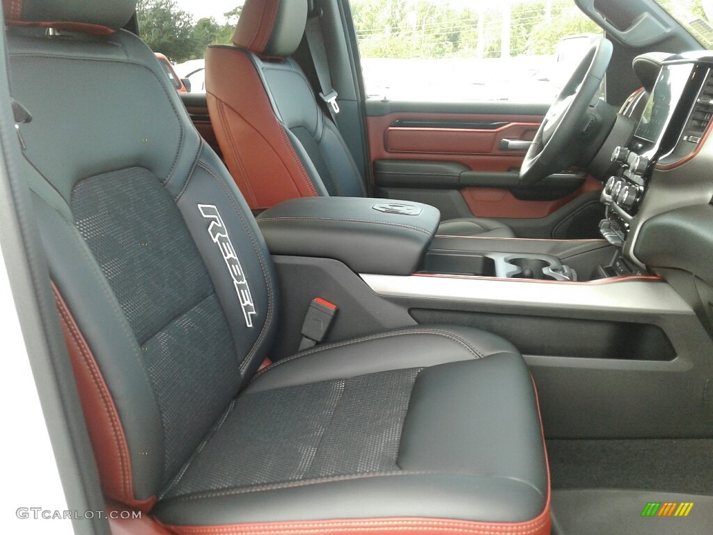 2019 Ram 1500 Rebel Quad Cab 4x4 Front Seat Photo #130499129