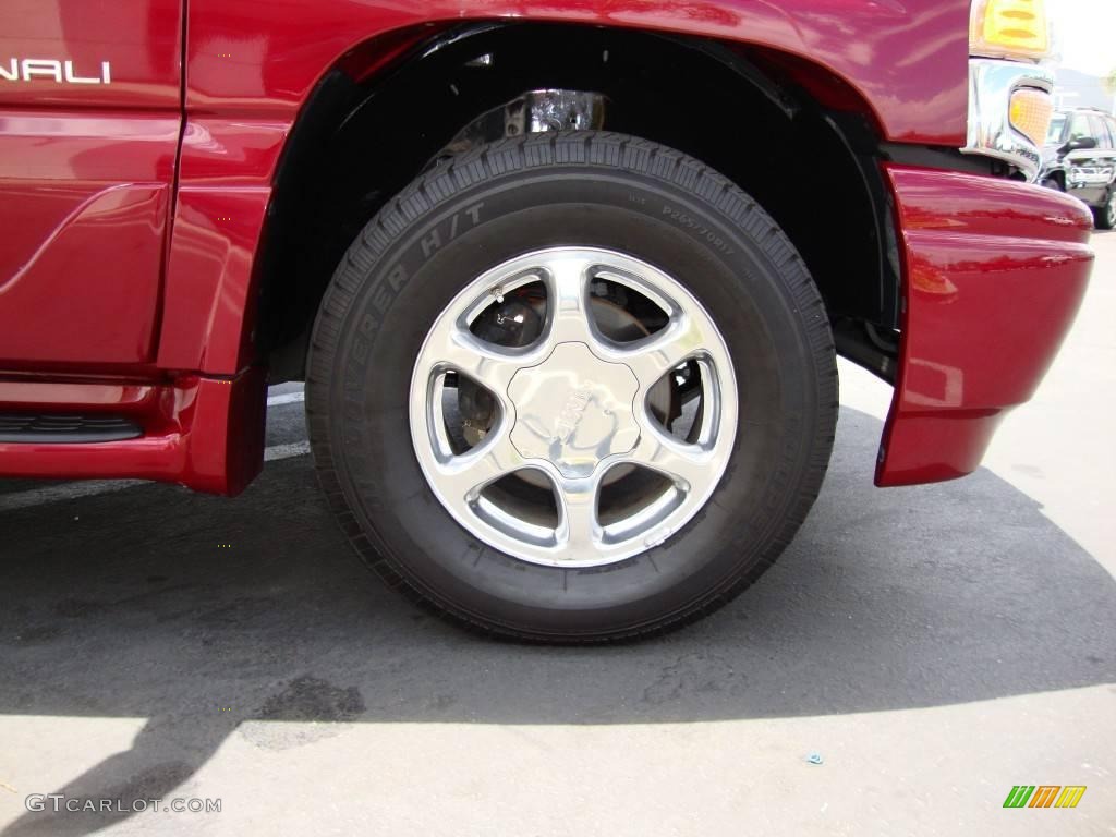 2004 Yukon Denali AWD - Sport Red Metallic / Sandstone photo #14