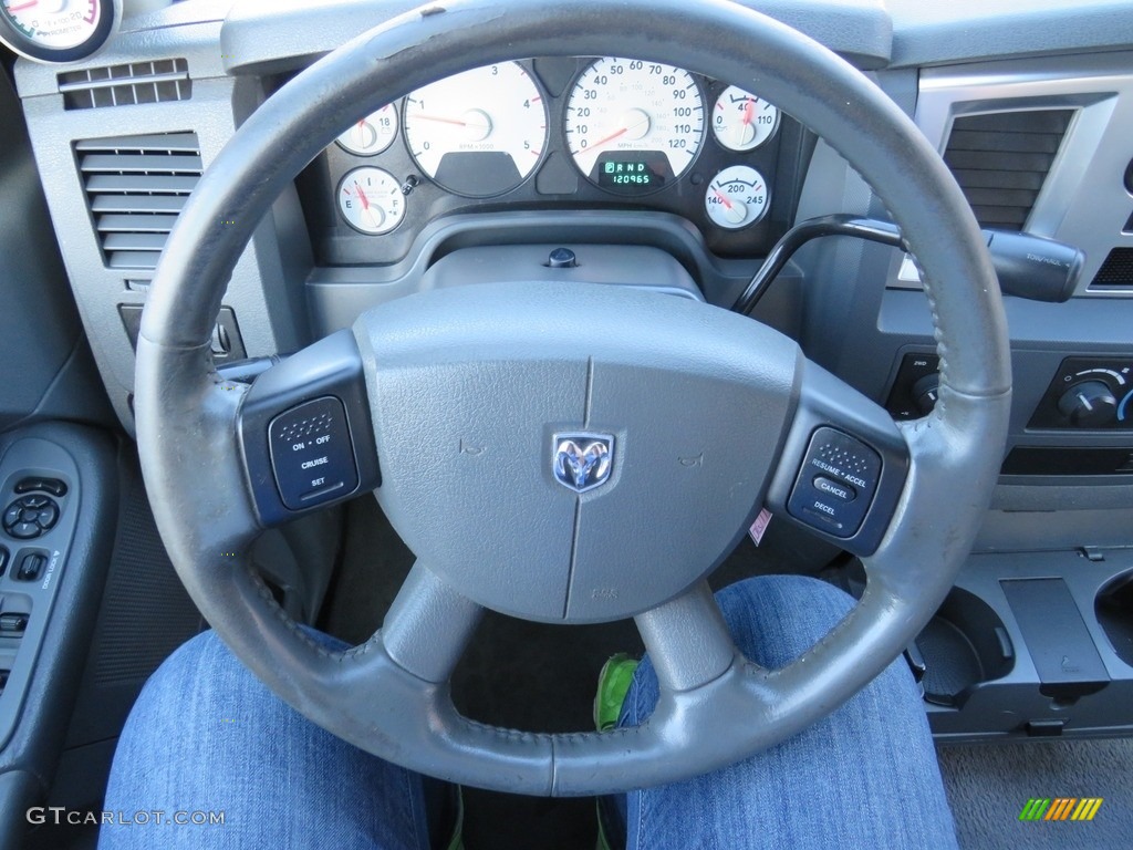 2007 Ram 3500 Big Horn Quad Cab 4x4 Dually - Bright White / Medium Slate Gray photo #26