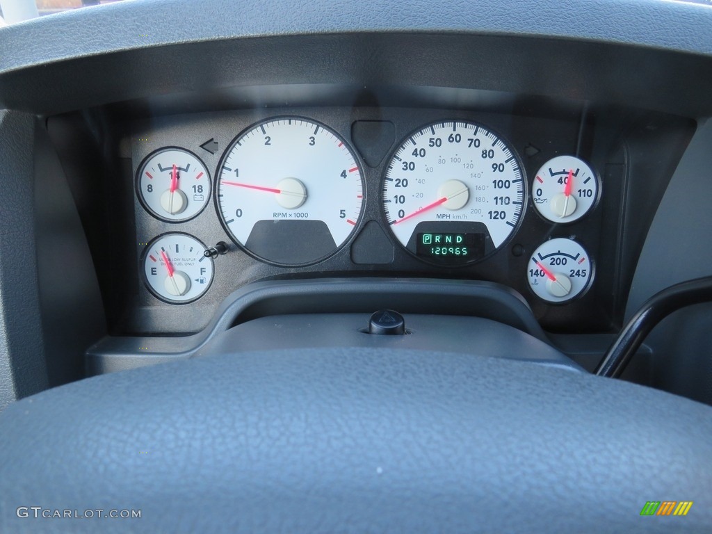 2007 Ram 3500 Big Horn Quad Cab 4x4 Dually - Bright White / Medium Slate Gray photo #29