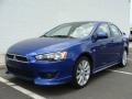 2008 Electric Blue Pearl Mitsubishi Lancer GTS  photo #1