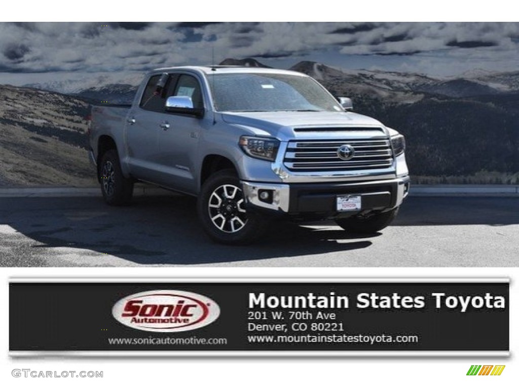 2019 Tundra Limited CrewMax 4x4 - Silver Sky Metallic / Graphite photo #1