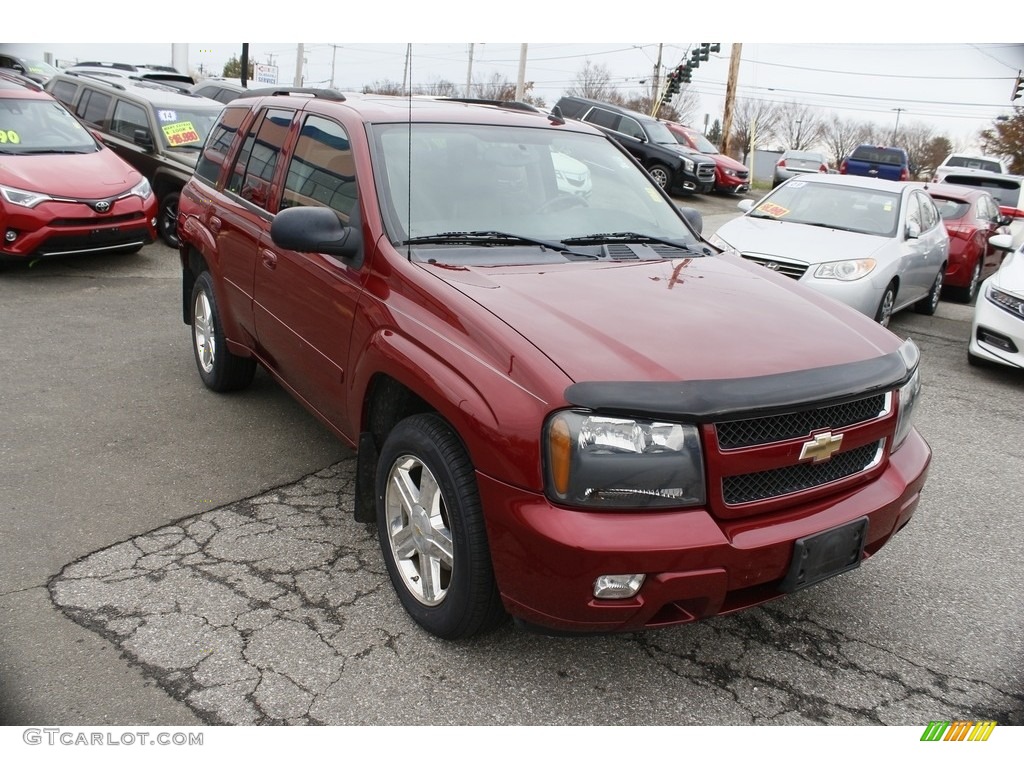 2008 TrailBlazer LT 4x4 - Red Jewel / Ebony photo #1