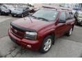 2008 Red Jewel Chevrolet TrailBlazer LT 4x4  photo #3