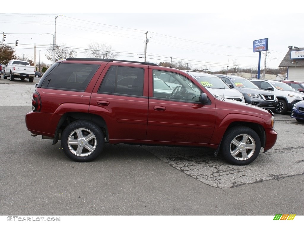 2008 TrailBlazer LT 4x4 - Red Jewel / Ebony photo #5