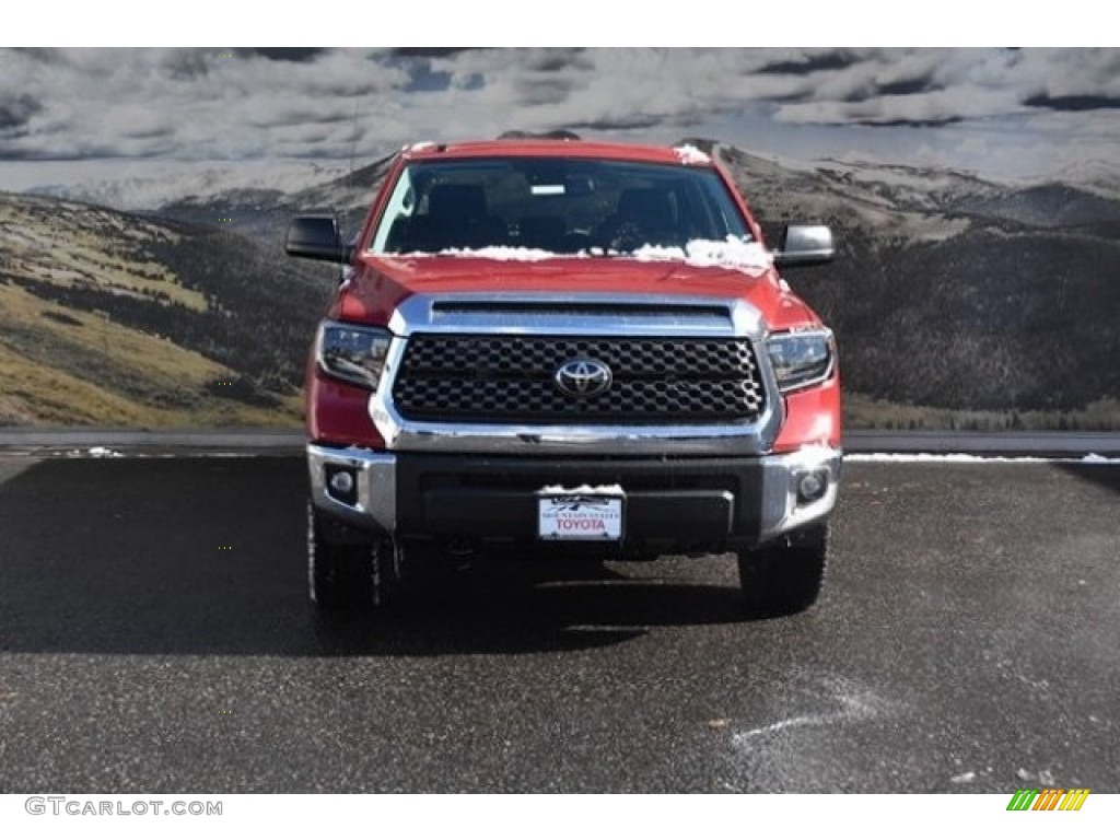 2019 Tundra SR5 CrewMax 4x4 - Barcelona Red Metallic / Black photo #2