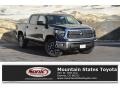 2019 Midnight Black Metallic Toyota Tundra SR5 CrewMax 4x4  photo #1