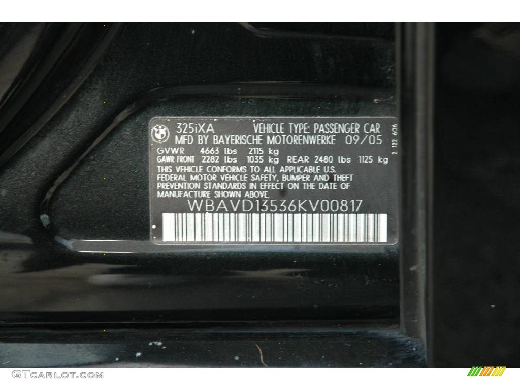 2006 3 Series 325xi Sedan - Black Sapphire Metallic / Beige Dakota Leather photo #26