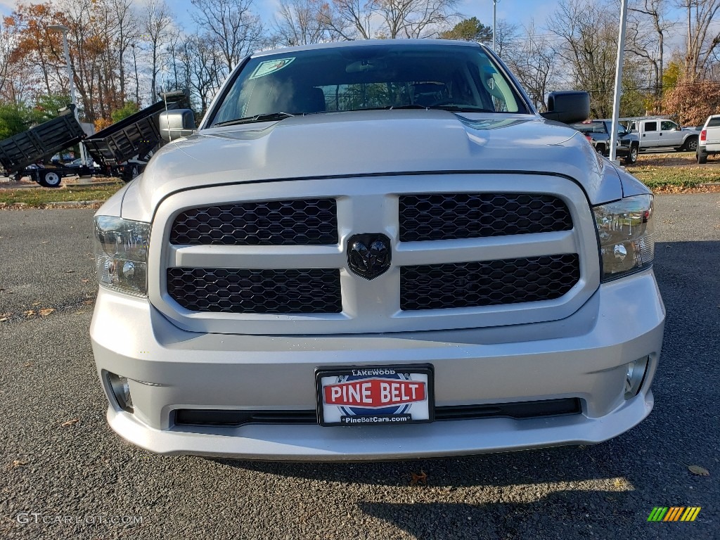 2019 1500 Classic Express Quad Cab 4x4 - Bright Silver Metallic / Black/Diesel Gray photo #2
