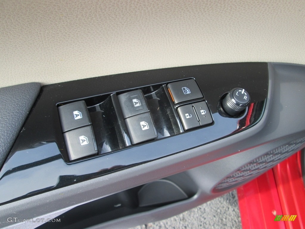 2016 Prius Four Touring - Hypersonic Red / Harvest Beige photo #15