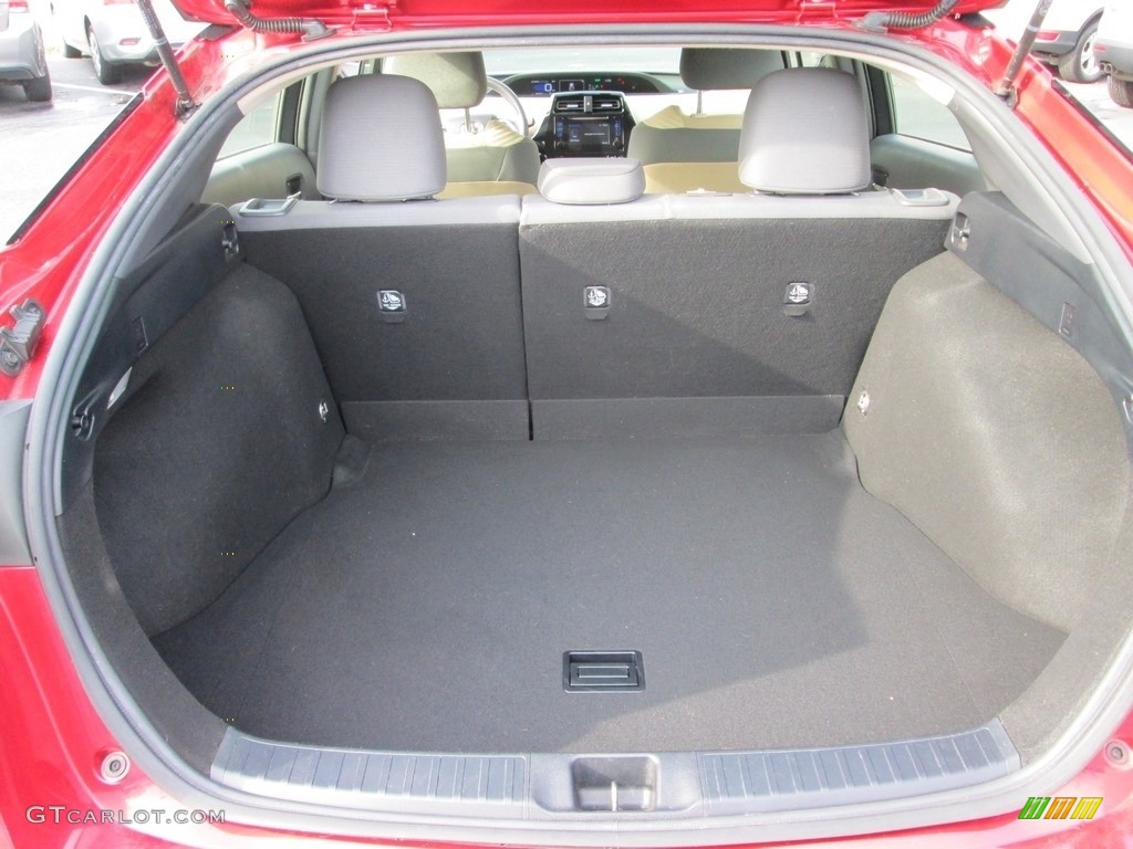2016 Prius Four Touring - Hypersonic Red / Harvest Beige photo #20