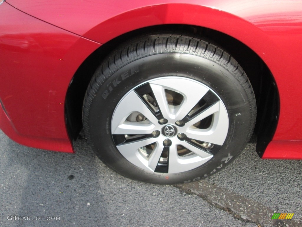 2016 Prius Four Touring - Hypersonic Red / Harvest Beige photo #22