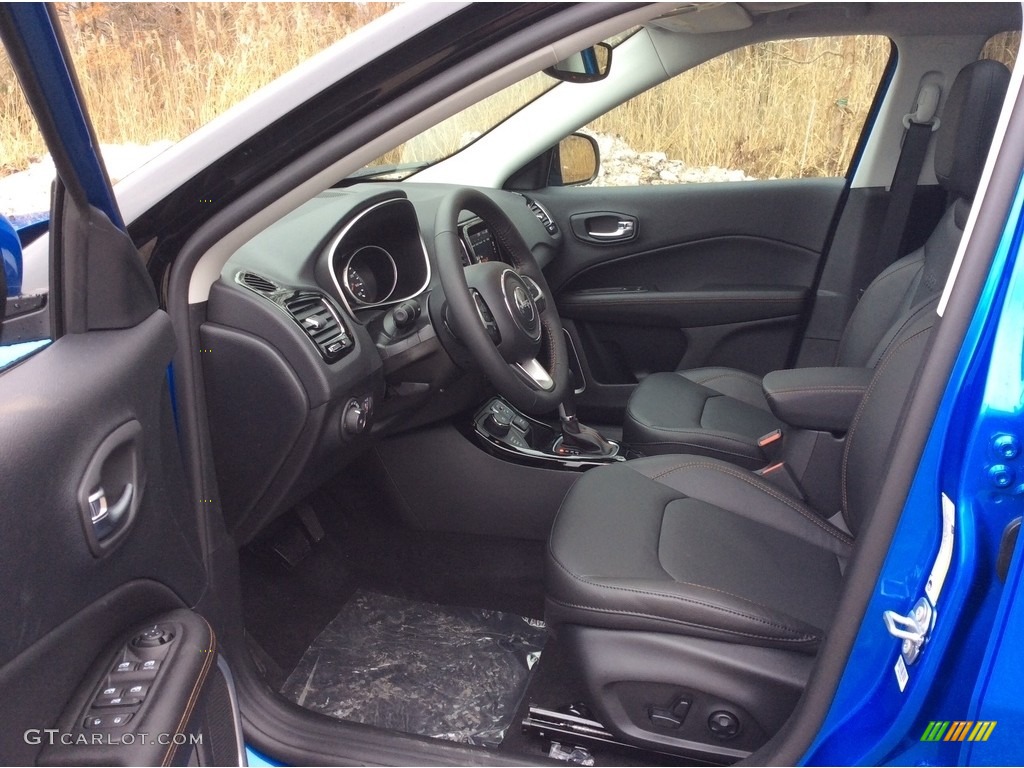Black Interior 2019 Jeep Compass Limited 4x4 Photo #130509959