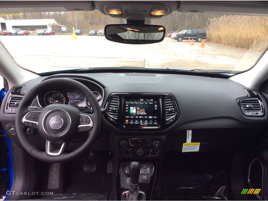 2019 Jeep Compass Limited 4x4 Black Dashboard Photo #130510007