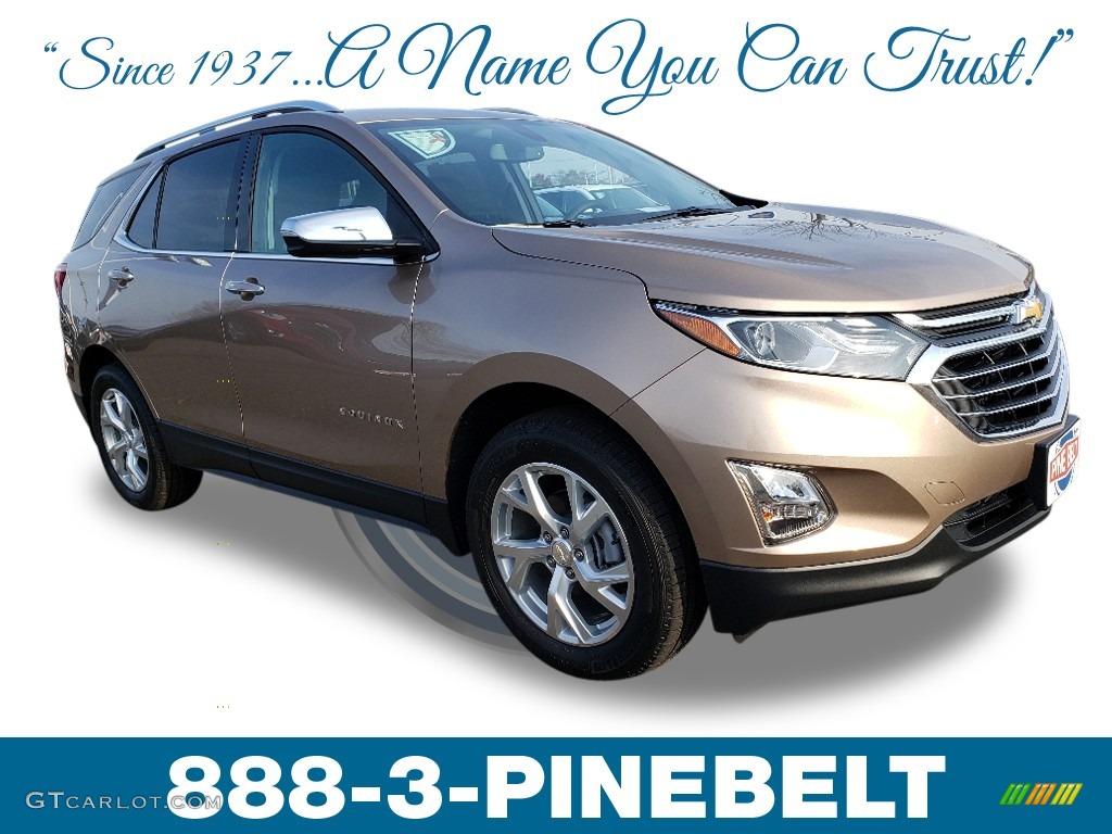 2019 Equinox Premier AWD - Sandy Ridge Metallic / Jet Black photo #1