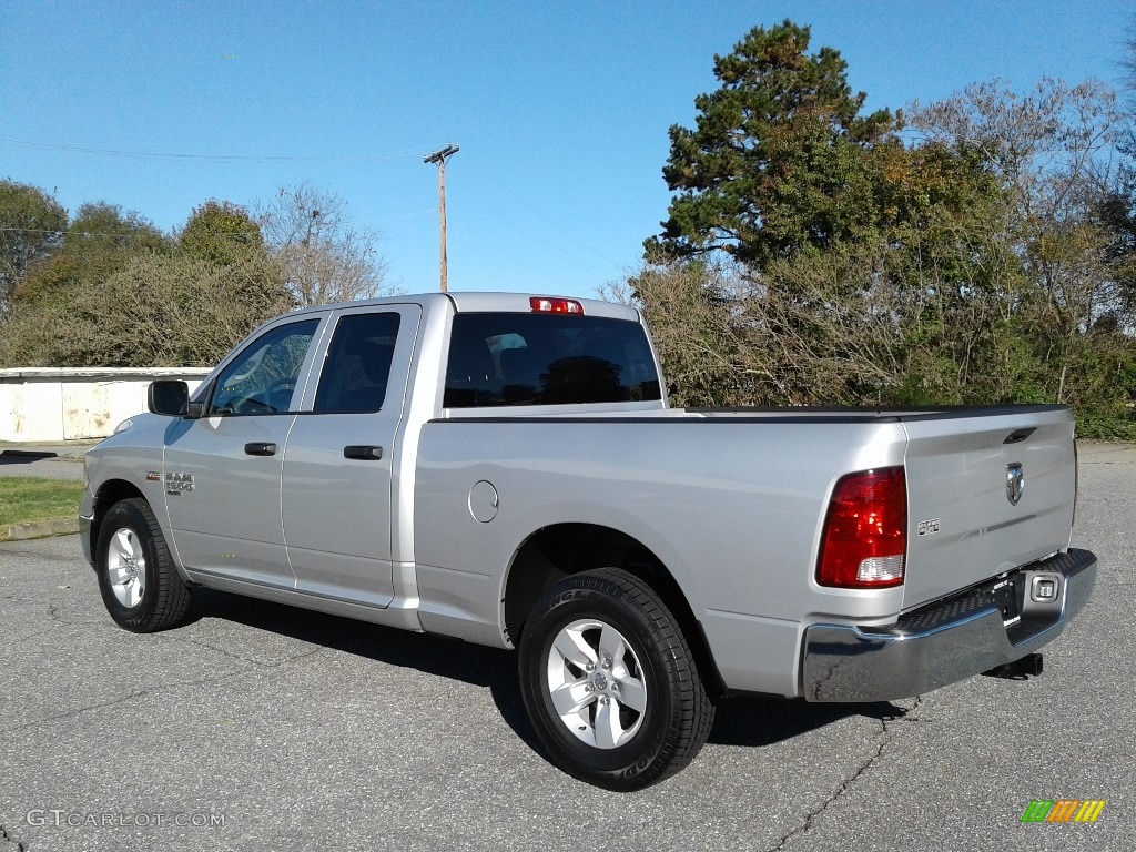 2019 1500 Classic Tradesman Quad Cab - Bright Silver Metallic / Black/Diesel Gray photo #8