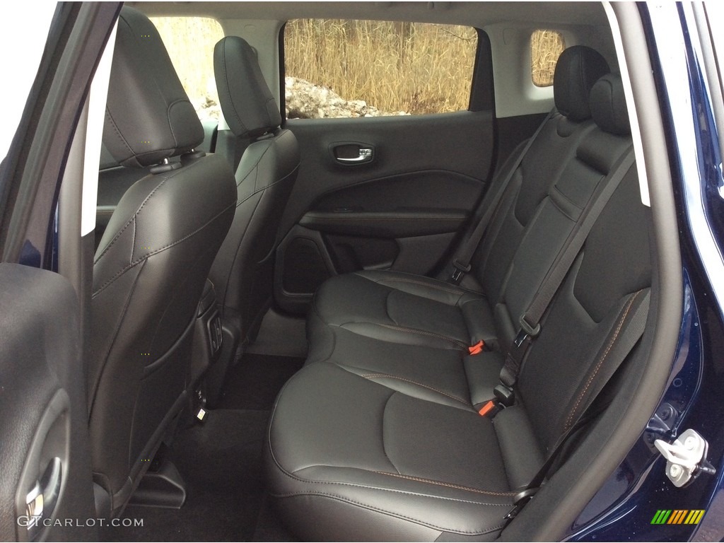 Black Interior 2019 Jeep Compass Limited 4x4 Photo #130510602