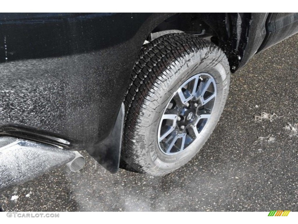 2019 Tundra SR5 CrewMax 4x4 - Midnight Black Metallic / Black photo #34