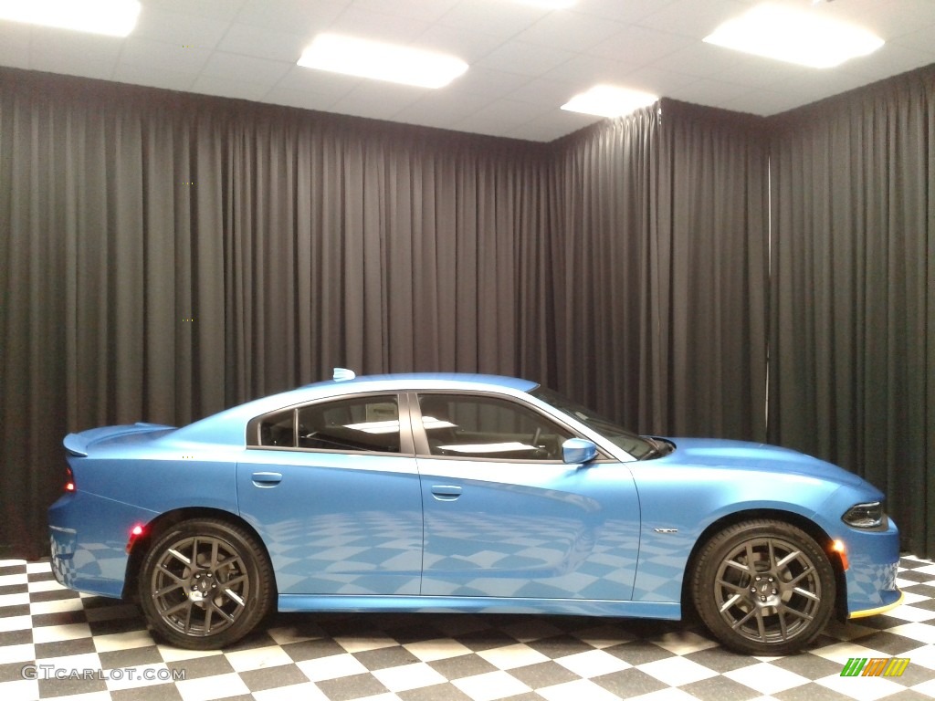 B5 Blue Pearl 2019 Dodge Charger R/T Exterior Photo #130510805