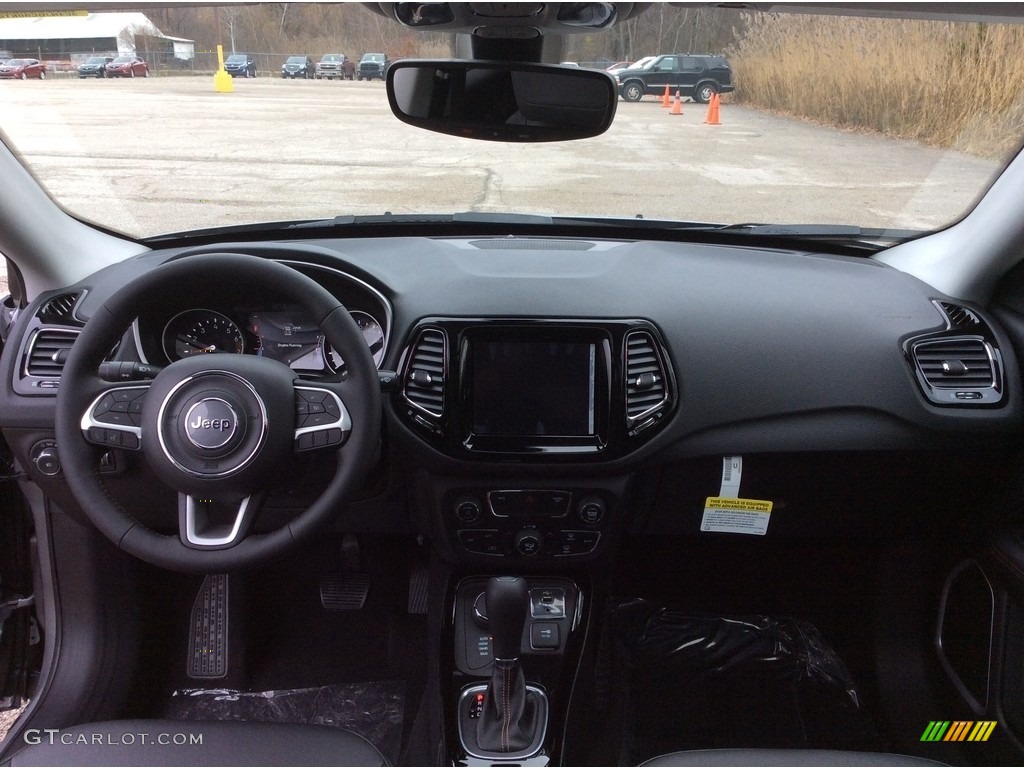 2019 Jeep Compass Limited 4x4 Black Dashboard Photo #130510958