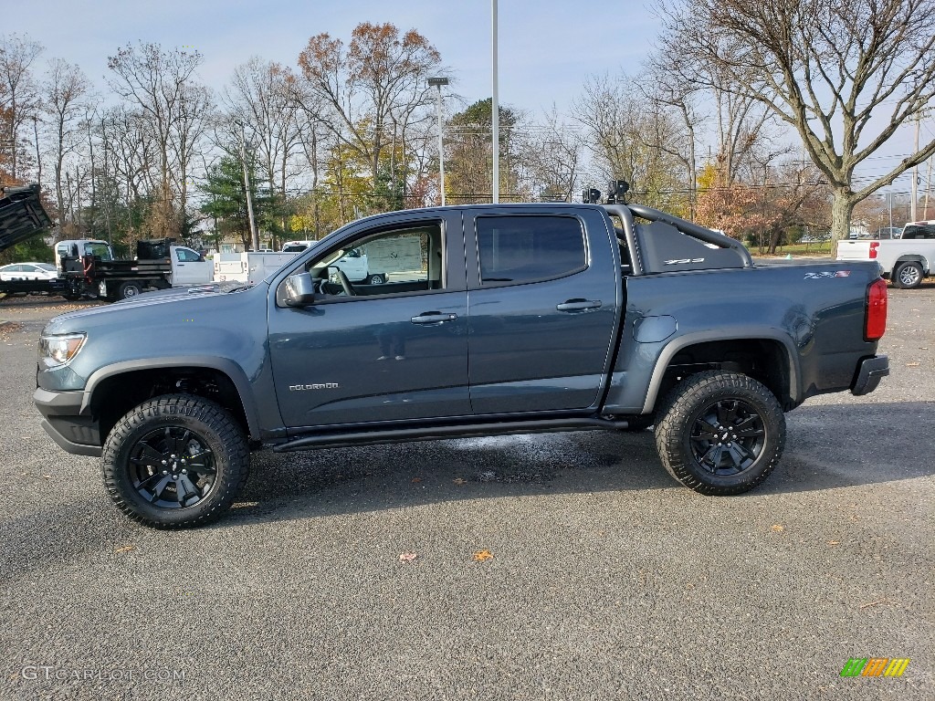 Shadow Gray Metallic 2019 Chevrolet Colorado ZR2 Crew Cab 4x4 Exterior Photo #130511174