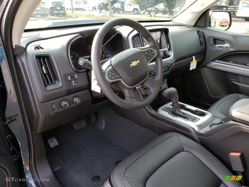 Jet Black Interior 2019 Chevrolet Colorado ZR2 Crew Cab 4x4 Photo #130511273