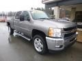 2014 Silver Ice Metallic Chevrolet Silverado 2500HD LT Crew Cab 4x4  photo #3