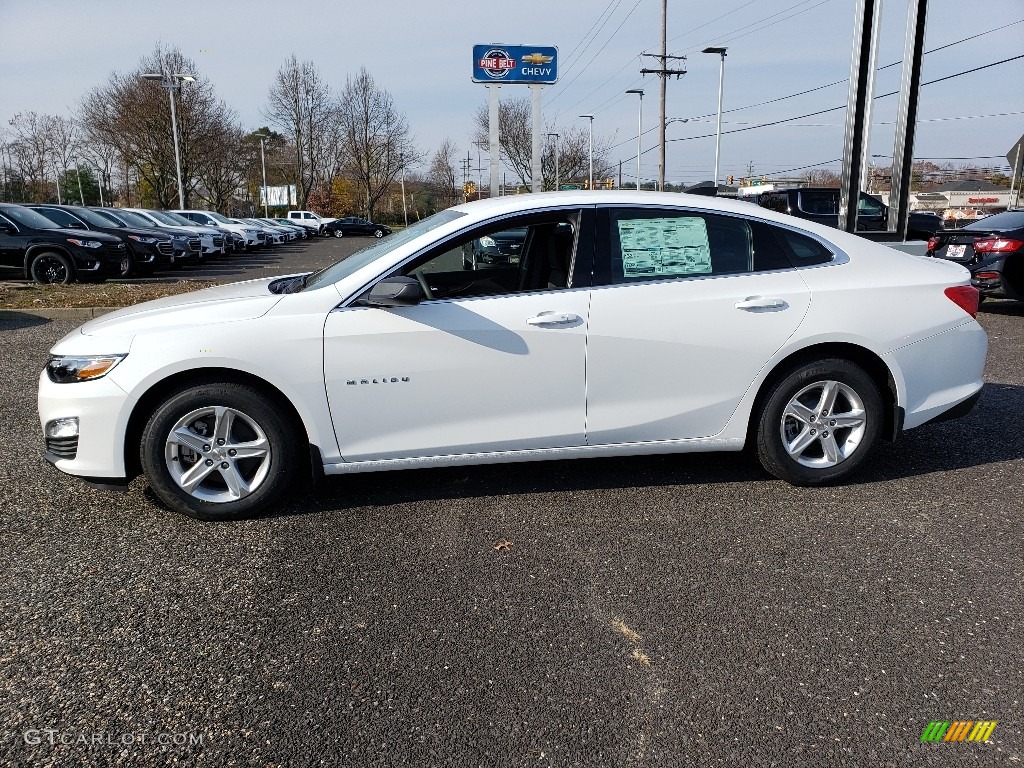 Summit White 2019 Chevrolet Malibu LS Exterior Photo #130511414
