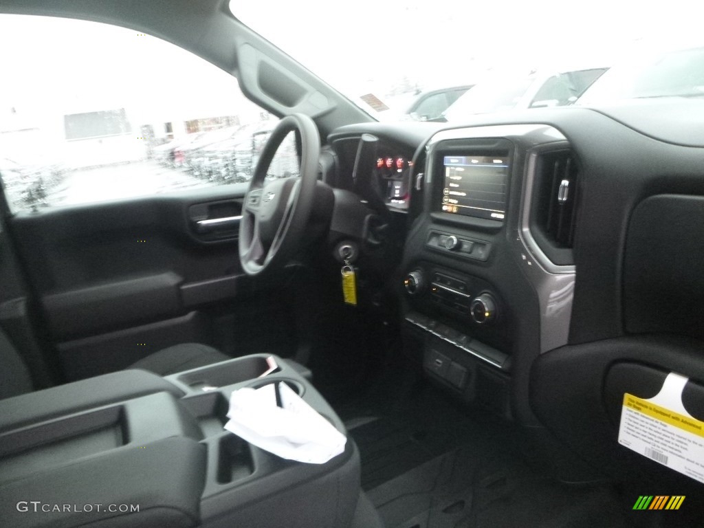 2019 Silverado 1500 Custom Z71 Trail Boss Double Cab 4WD - Black / Jet Black photo #11