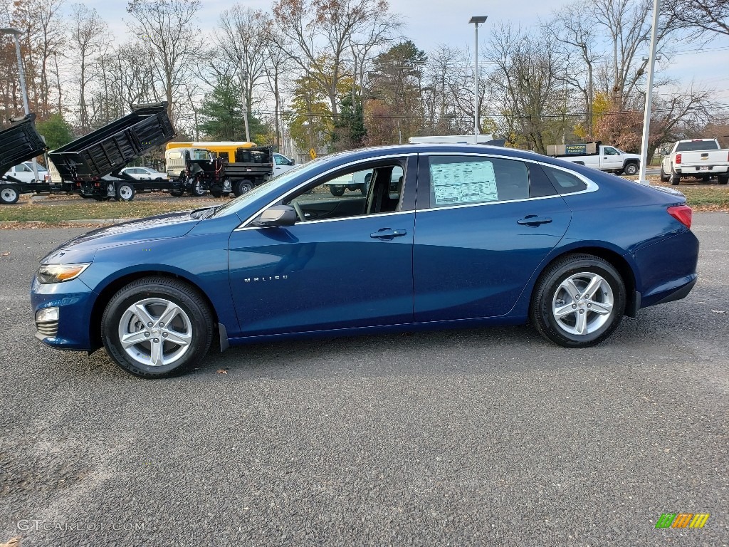 Pacific Blue Metallic 2019 Chevrolet Malibu LS Exterior Photo #130514084