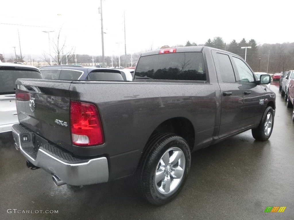2019 1500 Classic Tradesman Quad Cab 4x4 - Granite Crystal Metallic / Black/Diesel Gray photo #4