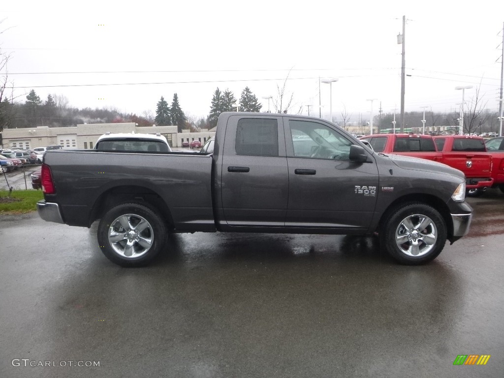 2019 1500 Classic Tradesman Quad Cab 4x4 - Granite Crystal Metallic / Black/Diesel Gray photo #5